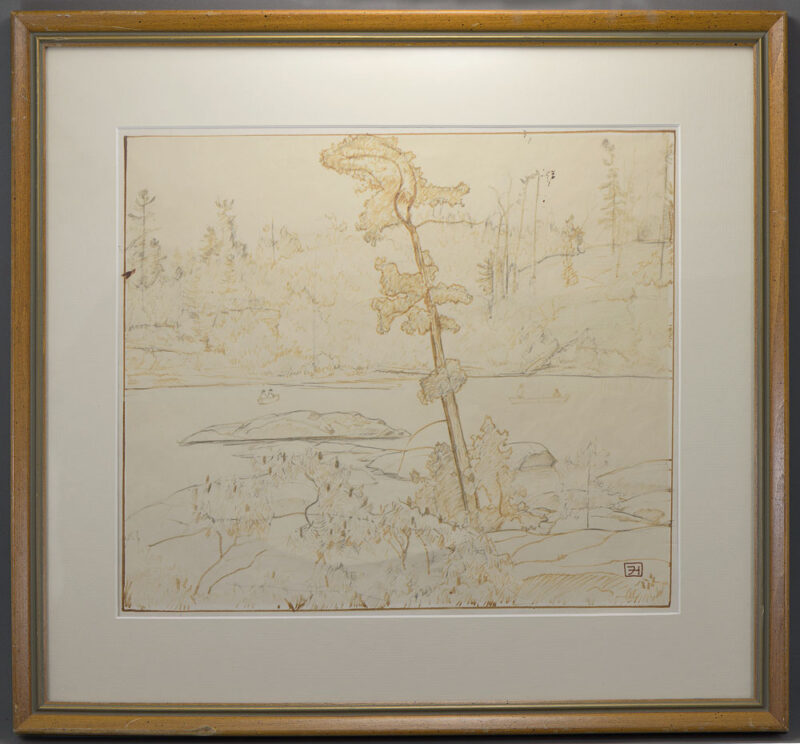 Frederick Haines Framed