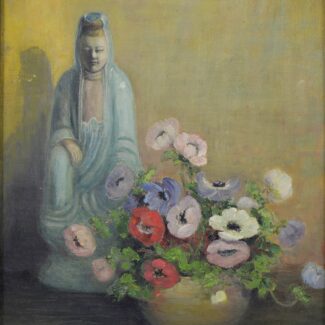 georgiana elliot acheson still life flowers painting