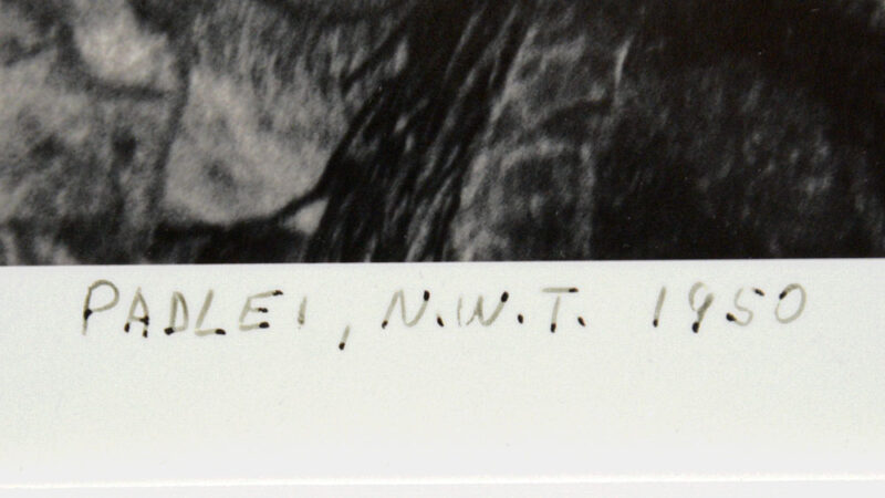Signed and Dated Padlei, N.W.T. 1950