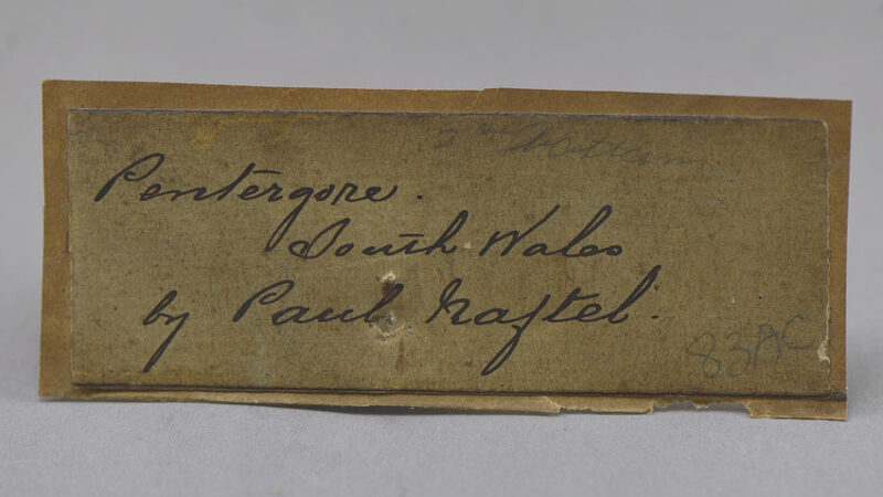 SIgned & Titled Pentergore South Wales by Paul Naftel SIgned & Titled Pentergore South Wales by Paul Naftel