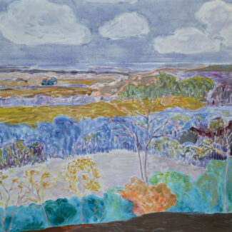 Norman Hugh Dallin oil Saskatchewan Landscape