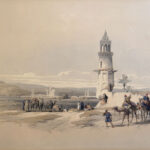 David Roberts lithograph Sioux, Upper Egypt