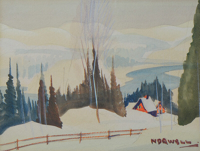 Graham Noble Norwell Laurentian Painting
