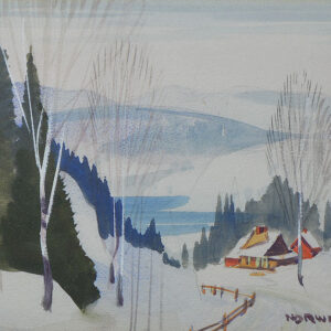 Norwell Graham Noble Laurentian Winter Landscape