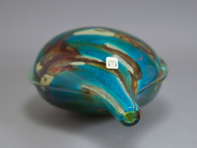 Fire-Polished rim and Original Label