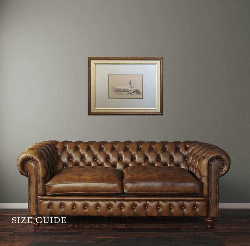 David Roberts lithograph Sioux, Upper Egypt Size Guide