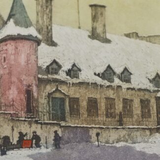 hornyansky etching chateau de ramezay 4