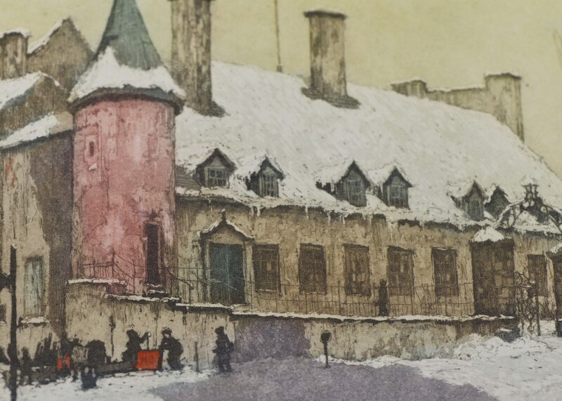 hornyansky etching chateau de ramezay 4 hornyansky etching chateau de ramezay 4