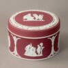 Crimson Jasper Wedgwood Box