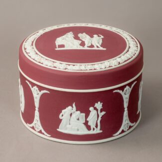 Crimson Jasper Wedgwood Box