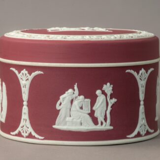 Crimson Jasper Wedgwood Box