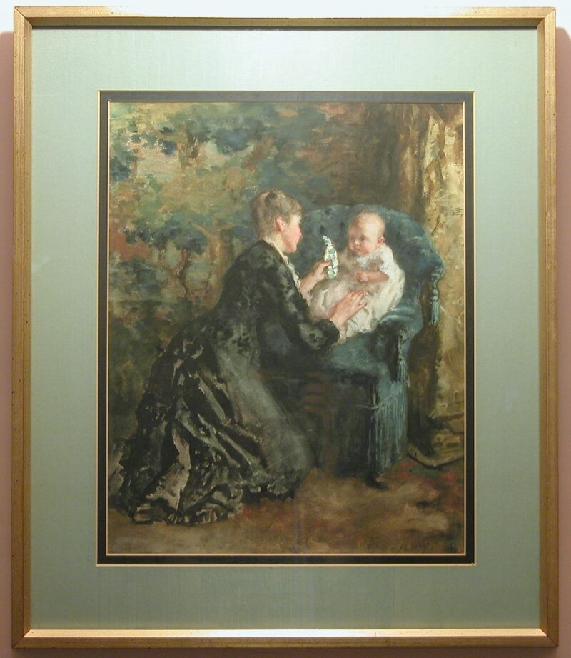 albertus neuhuys the new doll (3)