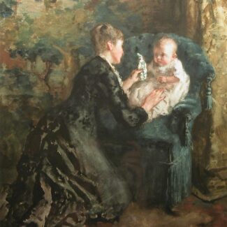 albertus neuhuys the new doll