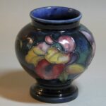 moorcroft orchid cabinet vase