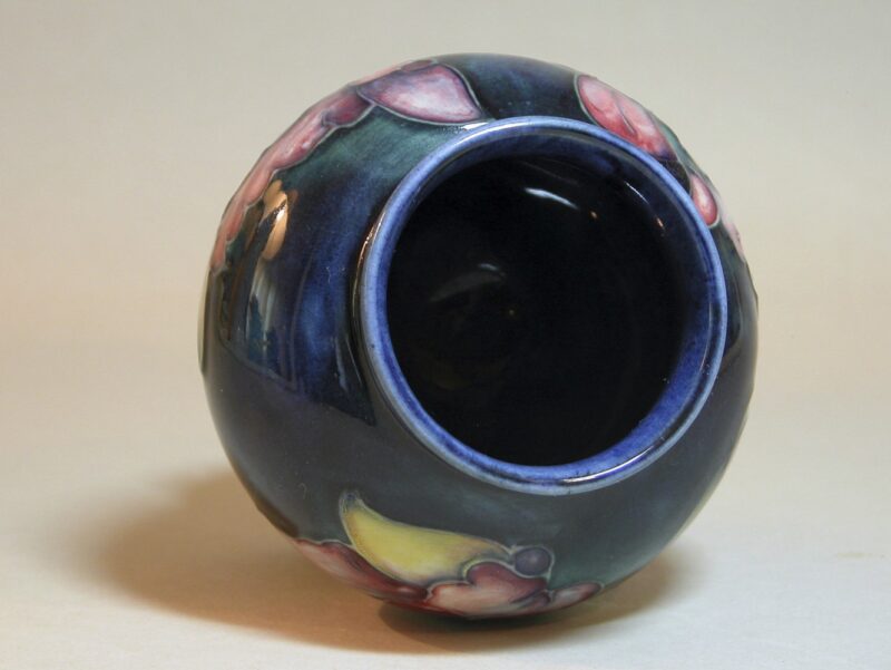 moorcroft orchid cabinet vase (4)