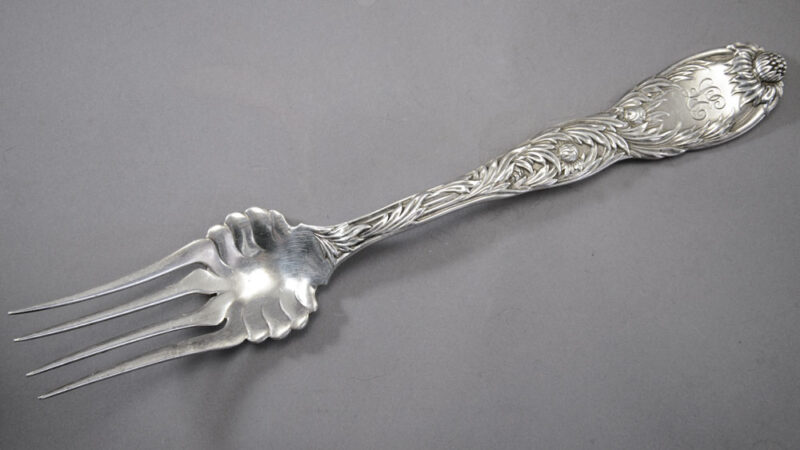 Tiffany & Co Chrystanthemum Cold Meat Fork