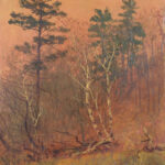 Thomas Mower Martin Oil Forest Sunset