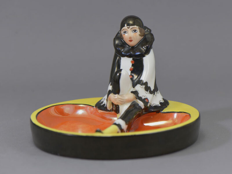 Noritake Pierrot Lustre Ware Ashtray