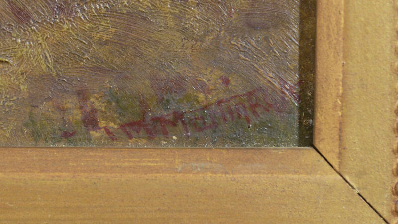 Thomas Mower Martin Oil Dusk