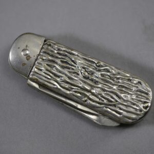 Lutz- Hand Made- Sterling Cigarette Case - S & K Ltd.