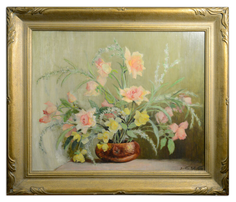 Beatrice Robertson oil Painting Roses