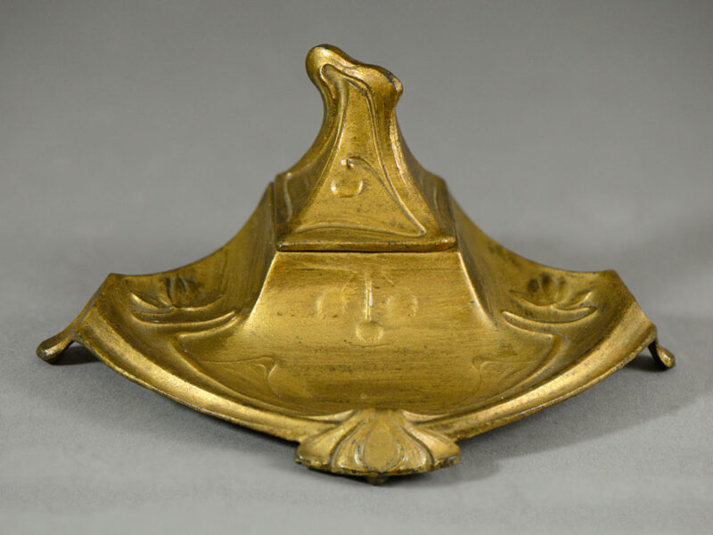 French Art Nouveau Inkwell