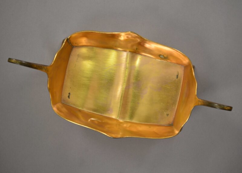 orivit flower dish gilt crystal (4)