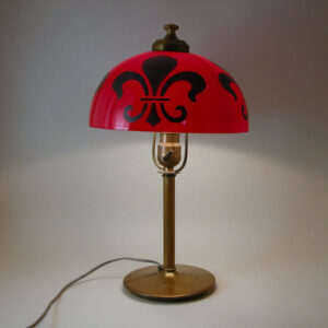 pittsburgh lamp red fleur de lys