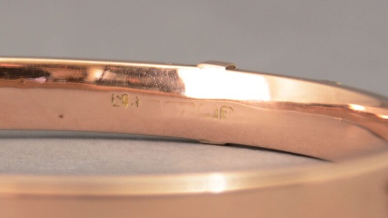 stainton brothers gold buckle bracelet (2) stainton brothers gold buckle bracelet (2)