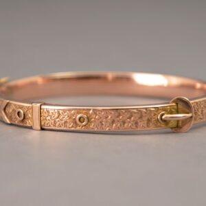 stainton brothers gold buckle bracelet