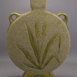 forester and sons moon flask florescent majolica