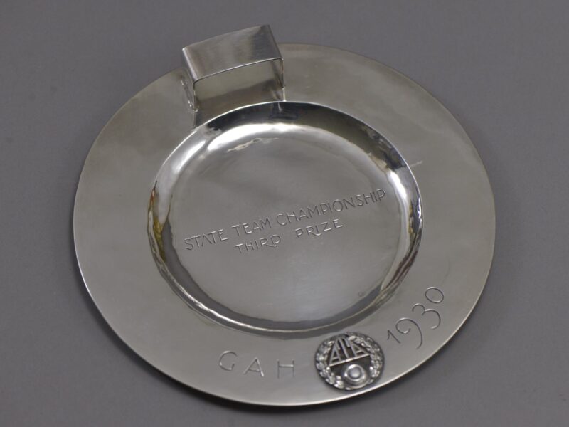 william waldo dodge ashtray match holder sterling