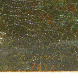 signed and dated lower right