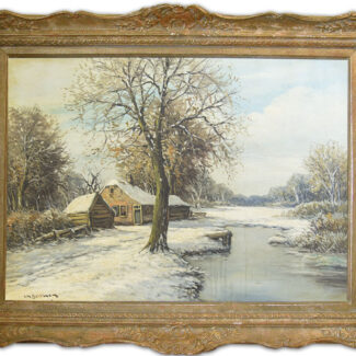 Sydney deals Berne winter wonderland painting