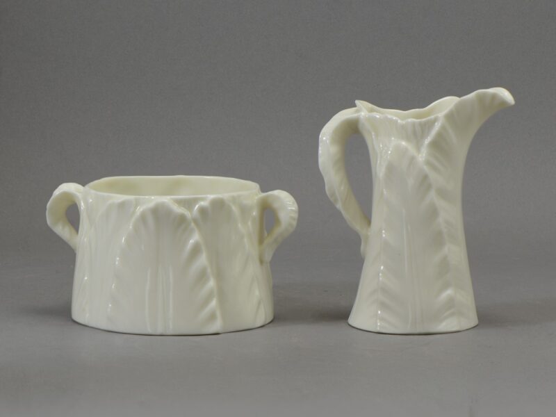 royal worcester fern white cream sugar (3)
