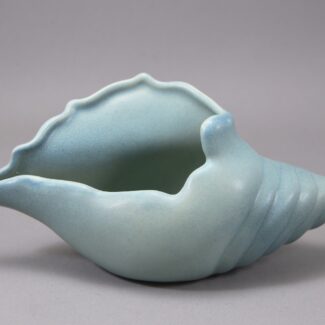 van briggle shell vase planter
