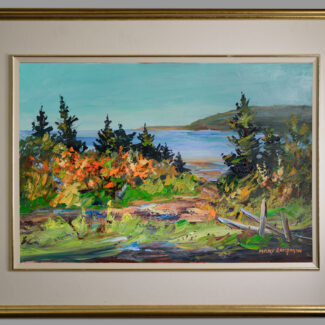 Mary Lampman oil painting Fall Landscape