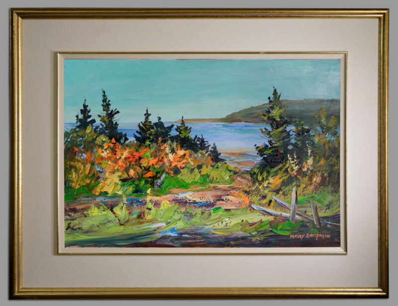 Mary Lampman oil painting Fall Landscape Mary Lampman oil painting Fall Landscape
