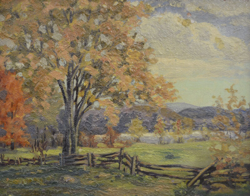 Herbert Sydney Palmer oil Haliburton