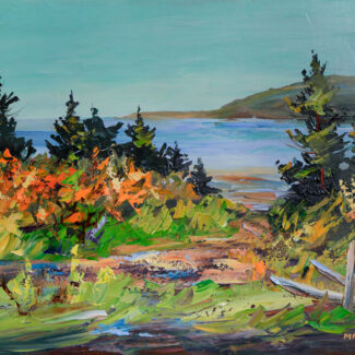 Mary Lampman oil Indian Summer