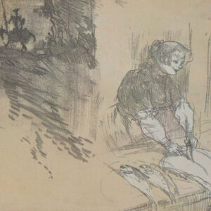 Lautrec Lithograph Courtes Joies for Sermet 1897