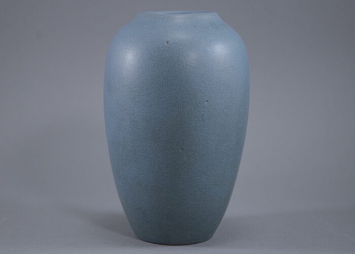 california faience matte blue vase (4)
