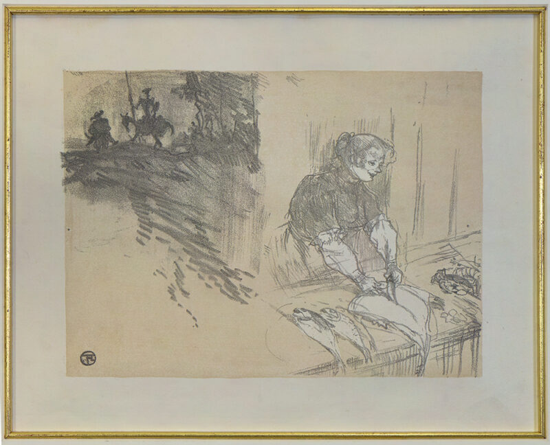 Henri Toulouse-Lautrec Original Lithograph Henri Toulouse-Lautrec original lithograph