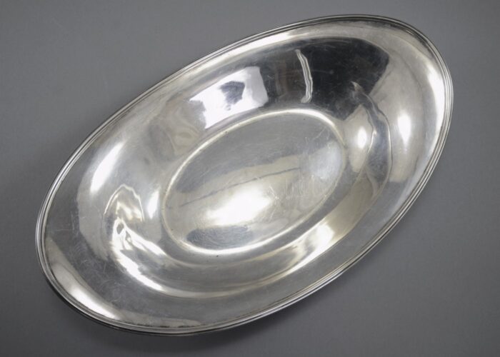 mauser modernist sterling silver serving dish bread basket (2)
