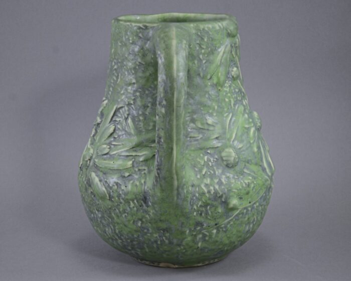 weller silvertone vase (2)