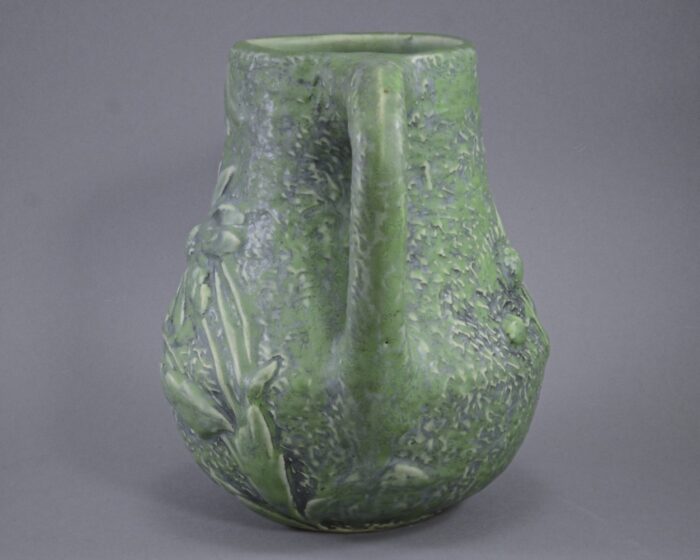 weller silvertone vase (4)