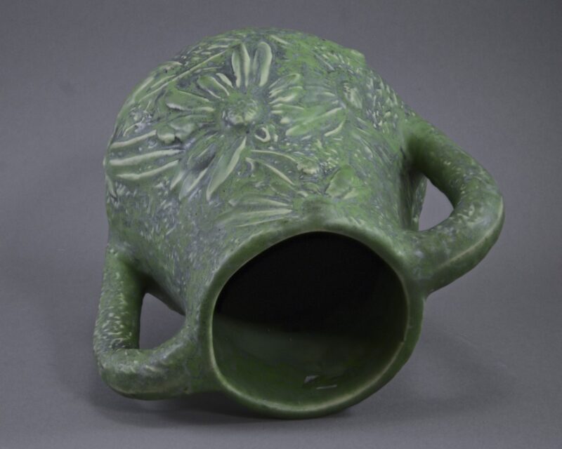 weller silvertone vase (5)