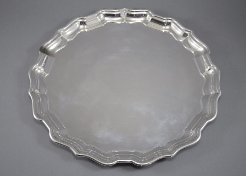sterling silver birks salver