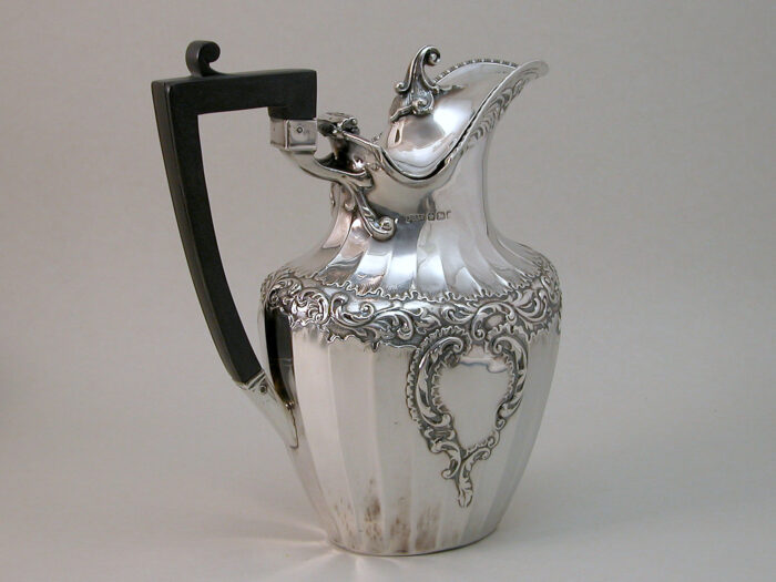 james dixon sterling silver water pitcher (6)
