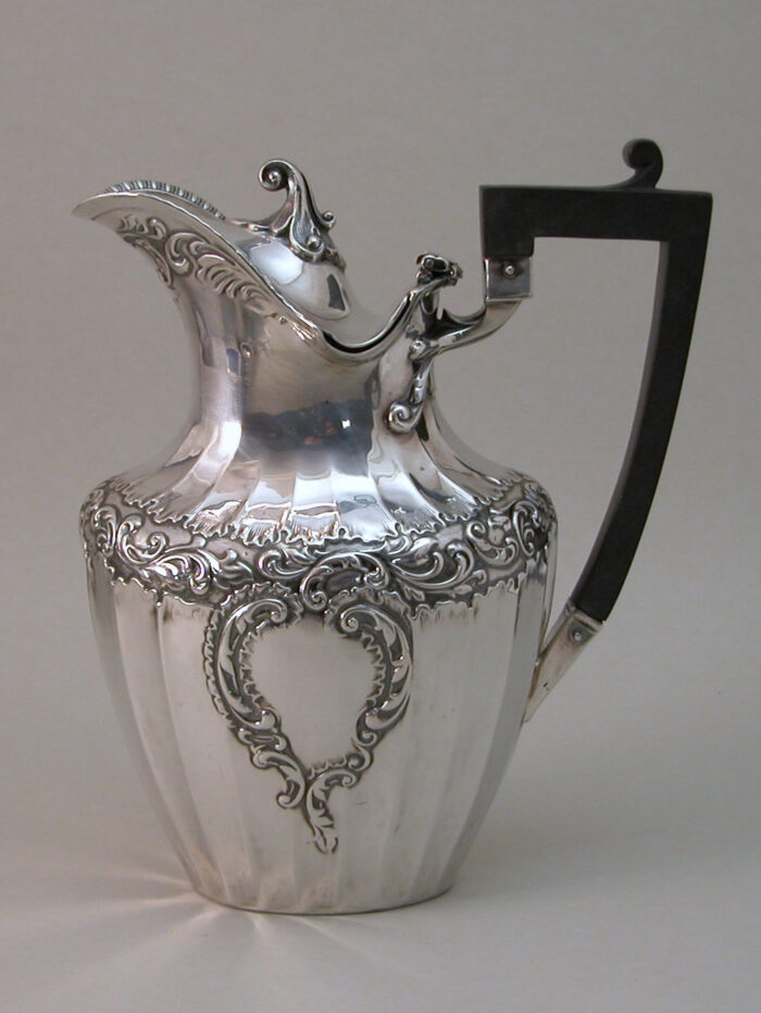 james dixon sterling silver water pitcher (7)
